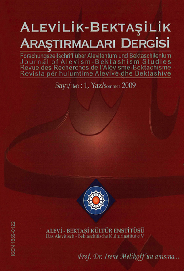 ALEVİLİK – BEKTAŞİLİK ARAŞTIRMALARI DERGİSİ